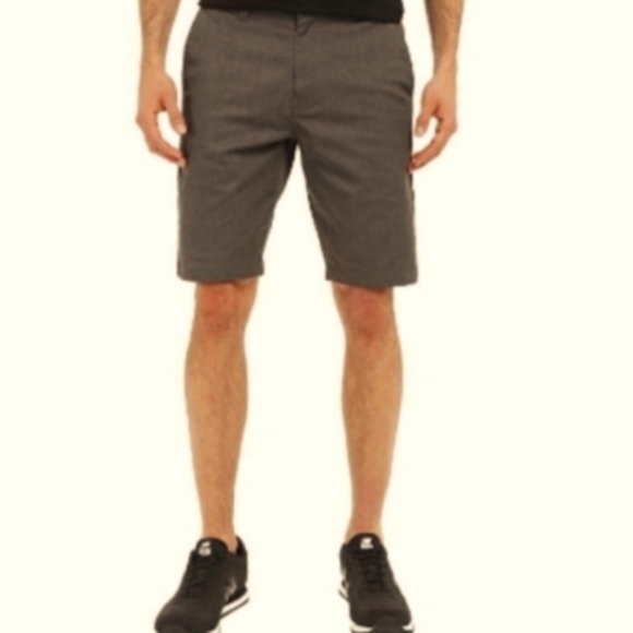 Brixton Parker Charcoal Gray Chino Shorts - Picture 1 of 6